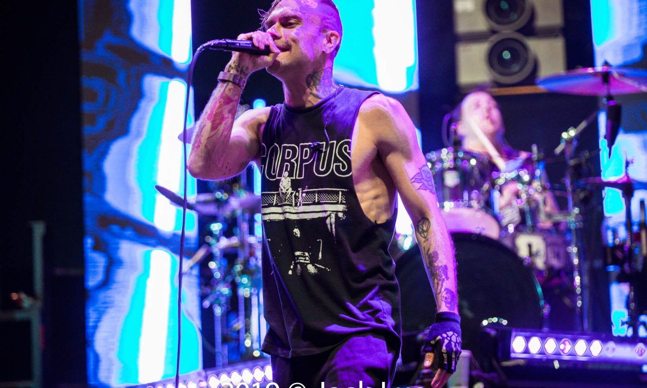 The Used, Rockstar Energy Disrupt Festival, Five Point Amphitheatre, Irvine, CA., July 20, 2019 – Photos by Jack Lue