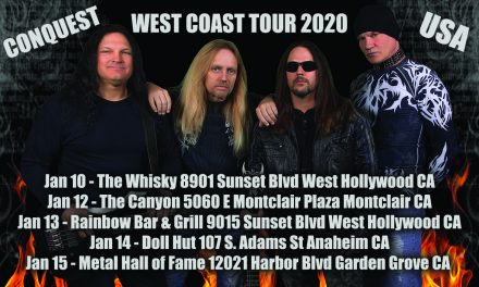 CONQUEST Announce West Coast Tour Dates