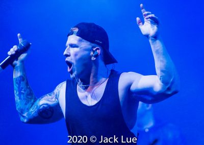 From Ashes To New, The Grove Of Anaheim, Anaheim, CA., February 23, 2020 – Photos by Jack Lue