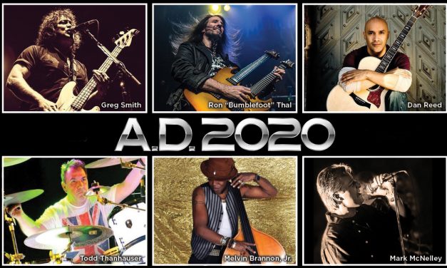 A.D. 2020 (featuring Dan Reed and Ron “Bumblefoot” Thal) Release New Single “Ricochet” + Official Lyric Video