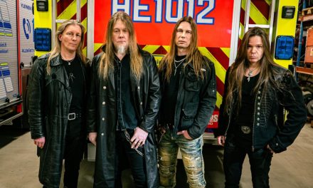 Finnish Rockers FIRE ACTION Sign with Steamhammer/SPV